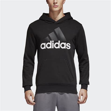 Adidas pullover hoodie black